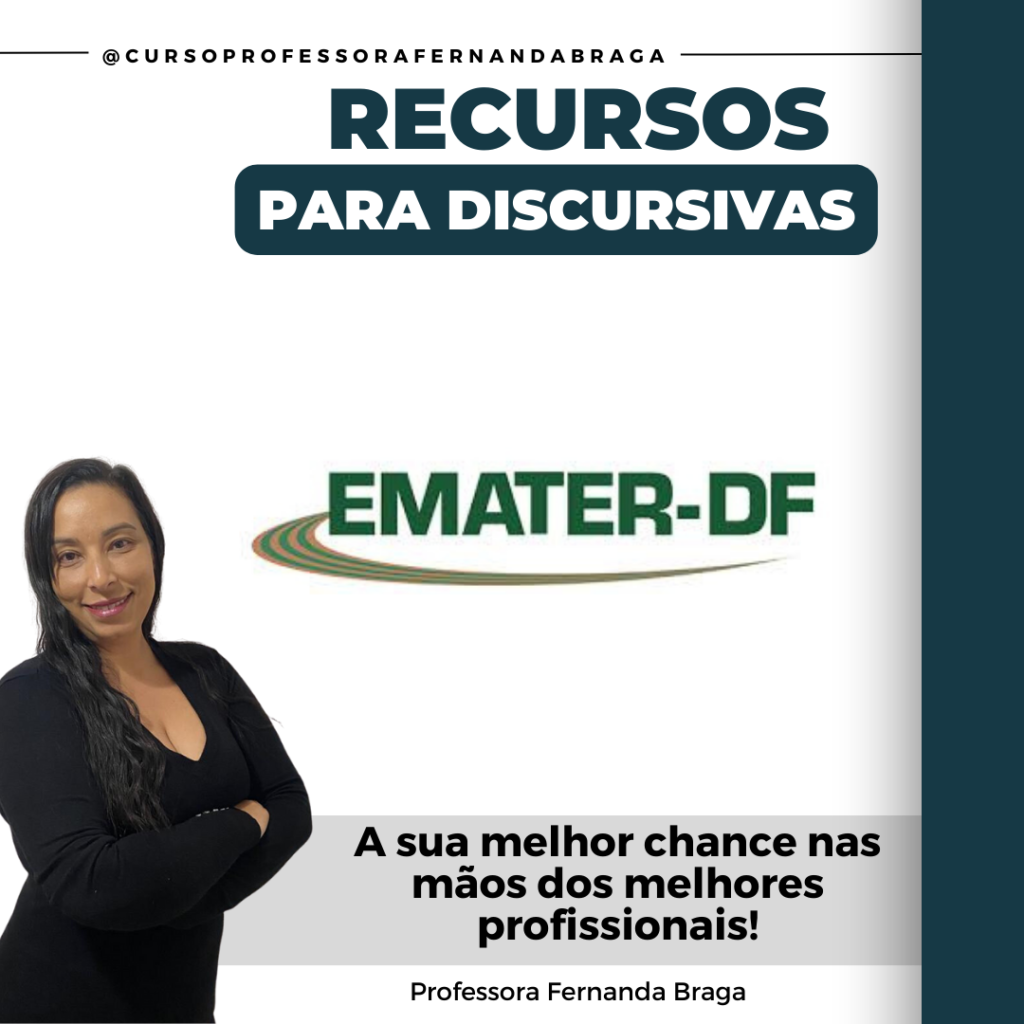 Recurso Para Discursivas Professora Fernanda Braga